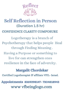 Self Reflection in Person - Confidence Clarity Composure